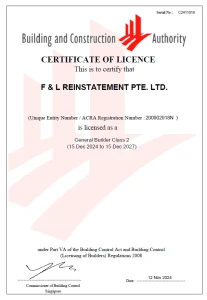 BCA Registered Contractor logo Singapore